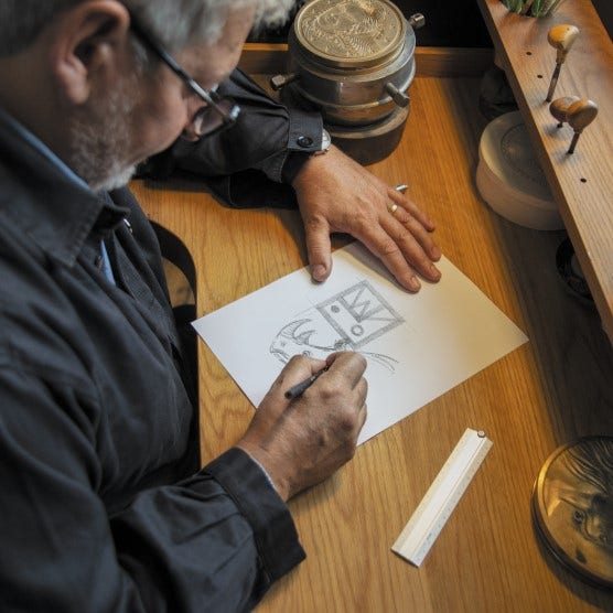 Ateliers parisiens - dessin - Monnaie de Paris