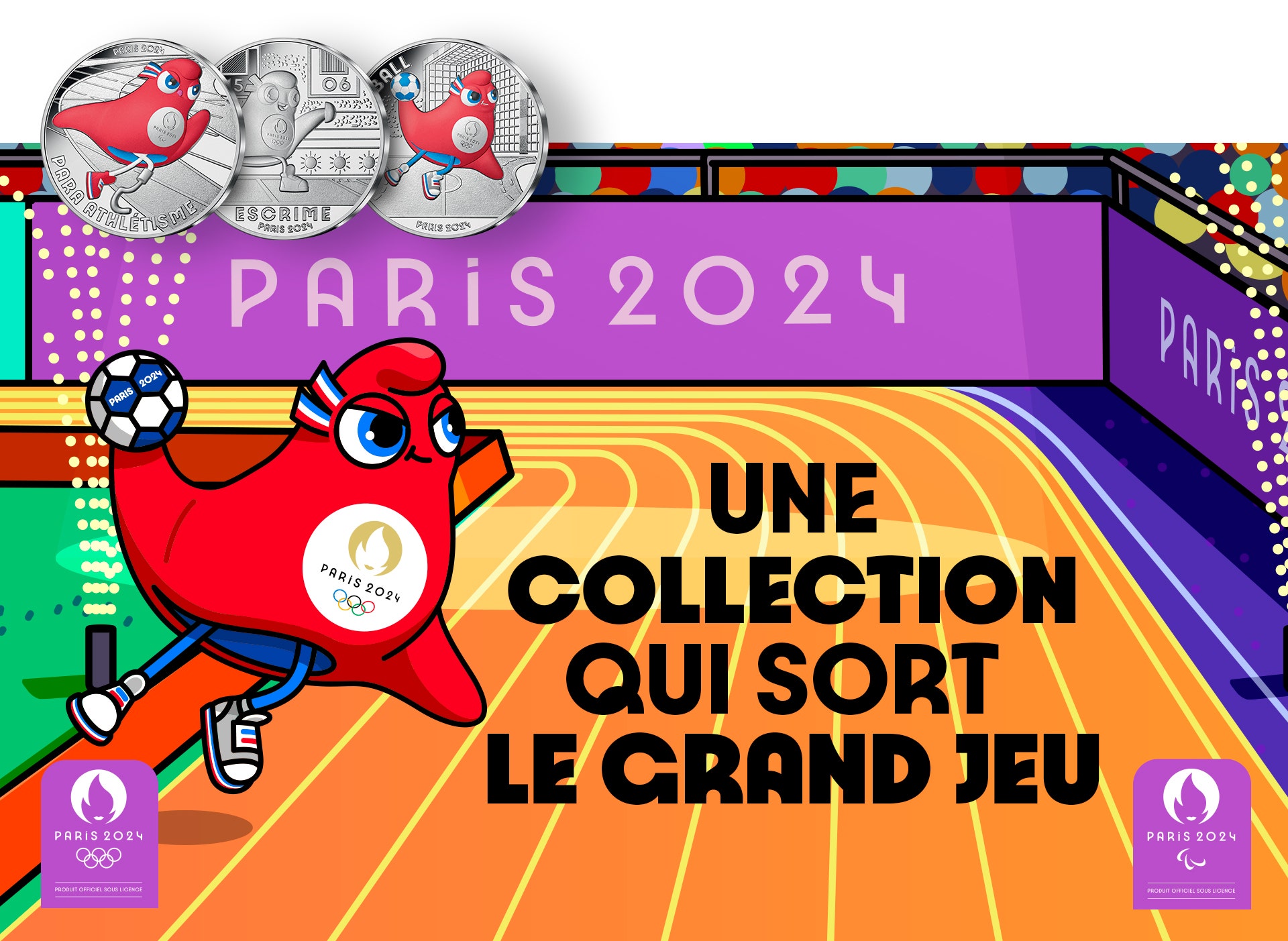 Paris 2024 The Mascots collection