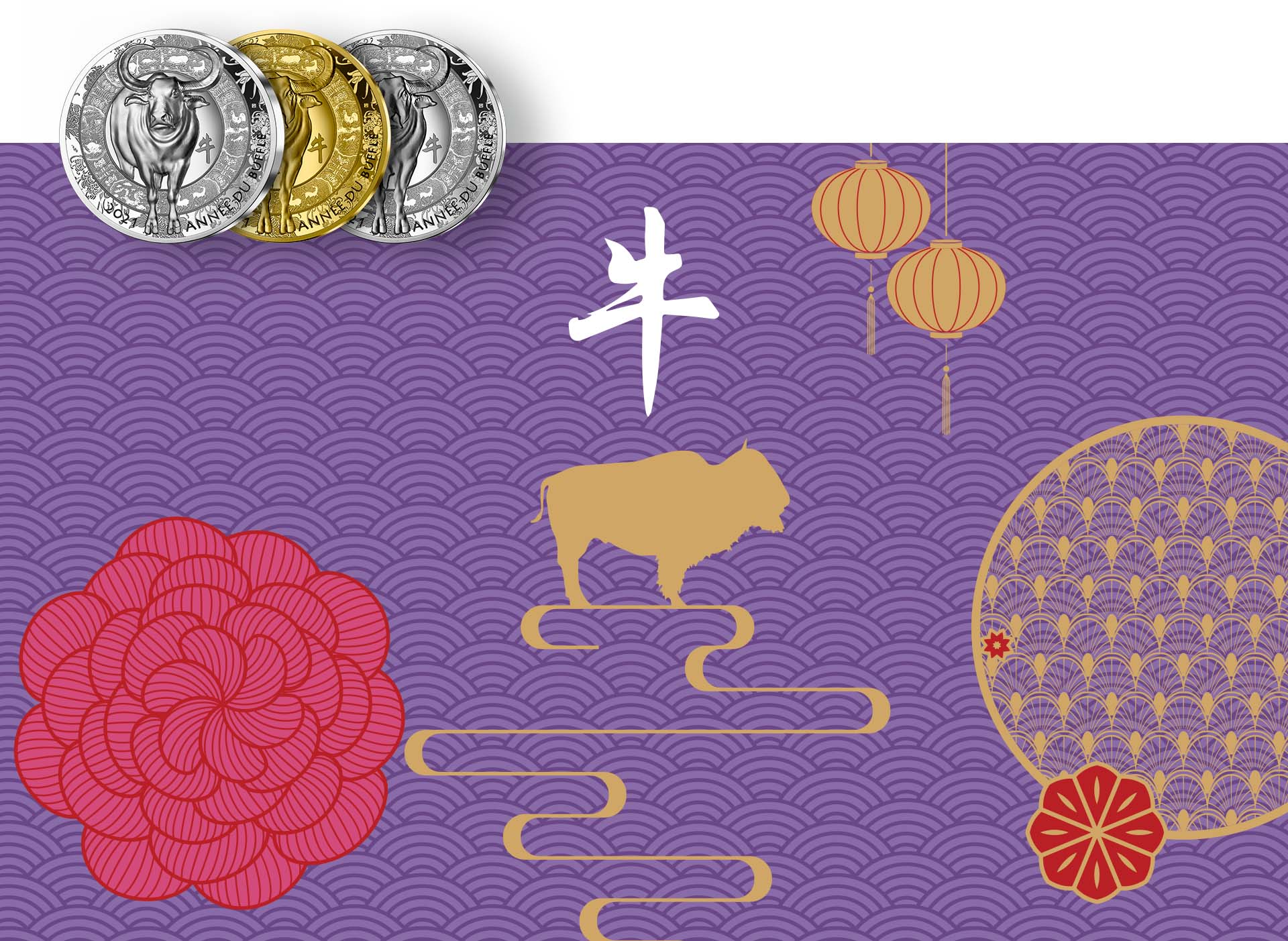 Calendrier chinois - le buffle