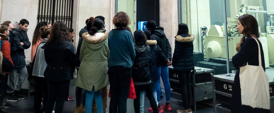 Visites groupes autonomes © Monnaie de Paris