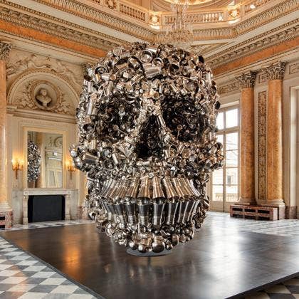 Very Hungry God, 2006, Subodh Gupta, Monnaie de Paris © Martin ARGYROGLO