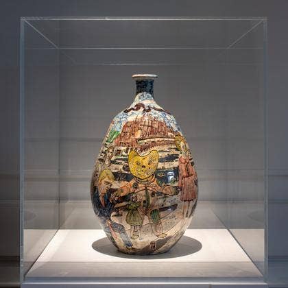 Grayson Perry, « Alan Measles and Claire visit the Rust Belt », 2017 Grayson Perry, « Alan Measles and Claire visit the Rust Belt », 2017